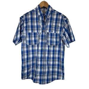 L.L.Bean Shortsleeve Plaid Button Down Shirt